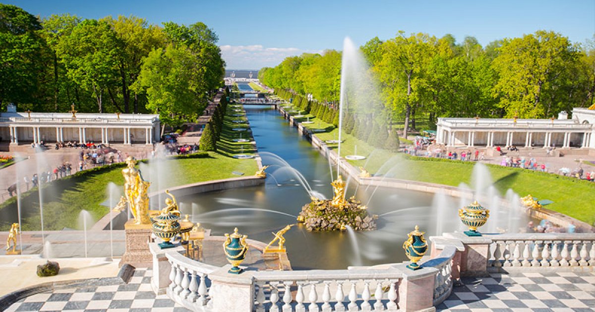 PETERHOF, Gran Cascada