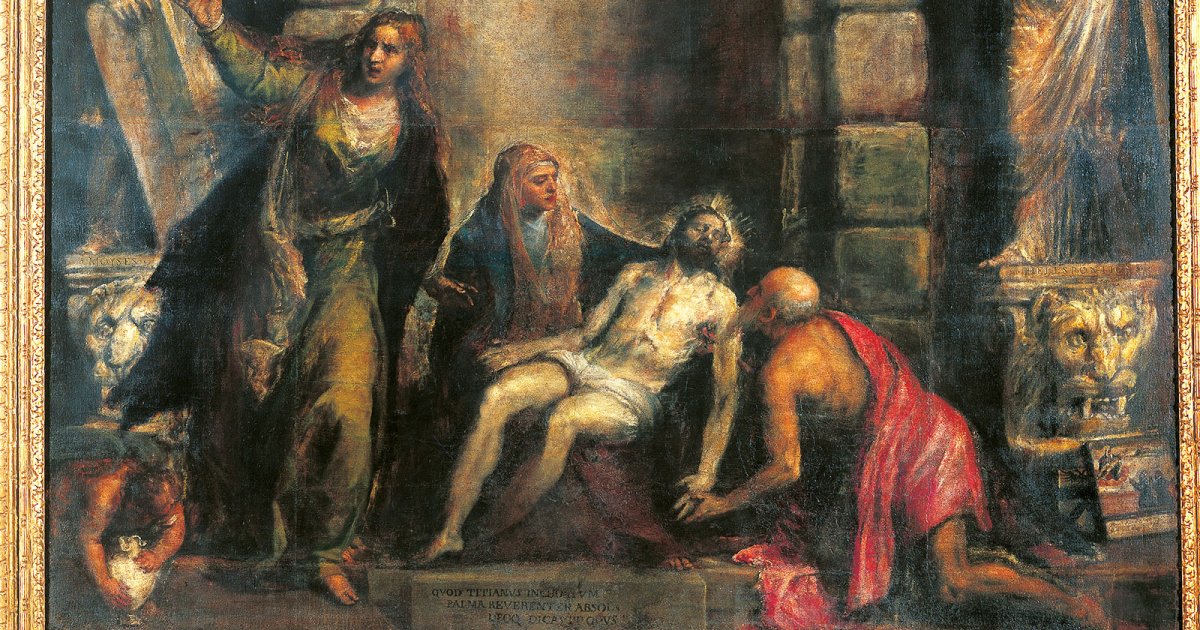 GALERÍAS DE LA ACADEMIA, La Piedad - Tiziano