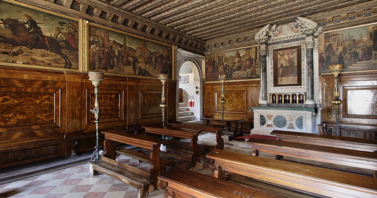 SCUOLA DI S. GIORGIO DEGLI SCHIAVONI, Las Pinturas De Carpaccio