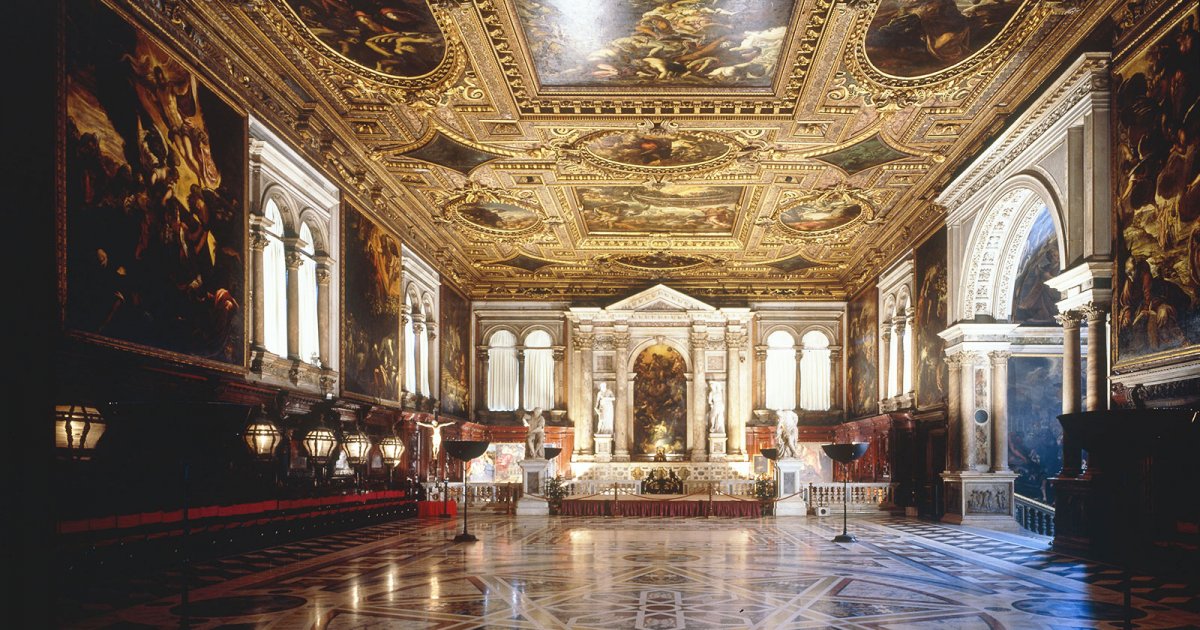 SCUOLA GRANDE DI SAN ROCCO, Upper Hall