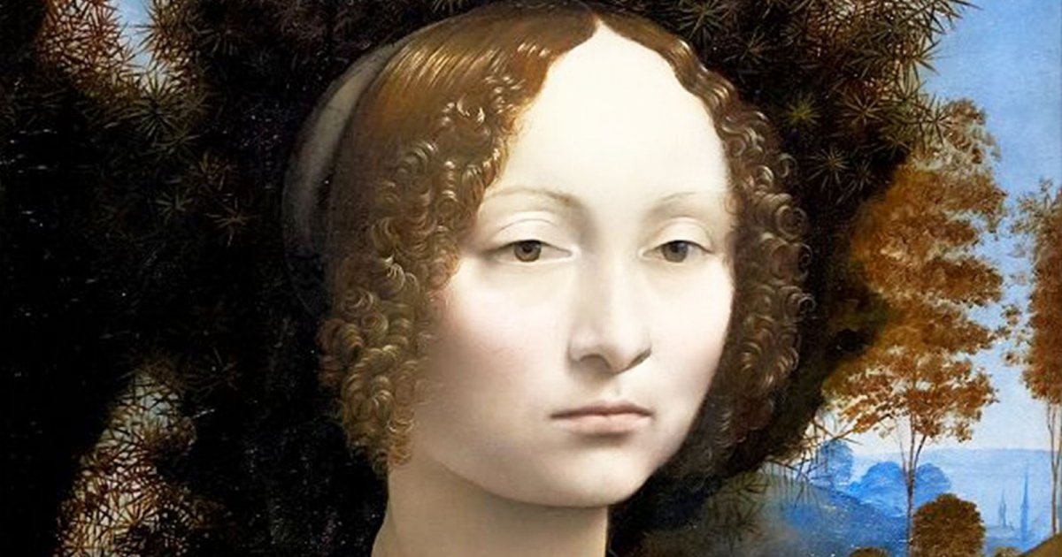 NATIONAL GALLERY, Ginevra De Benci Leonardo