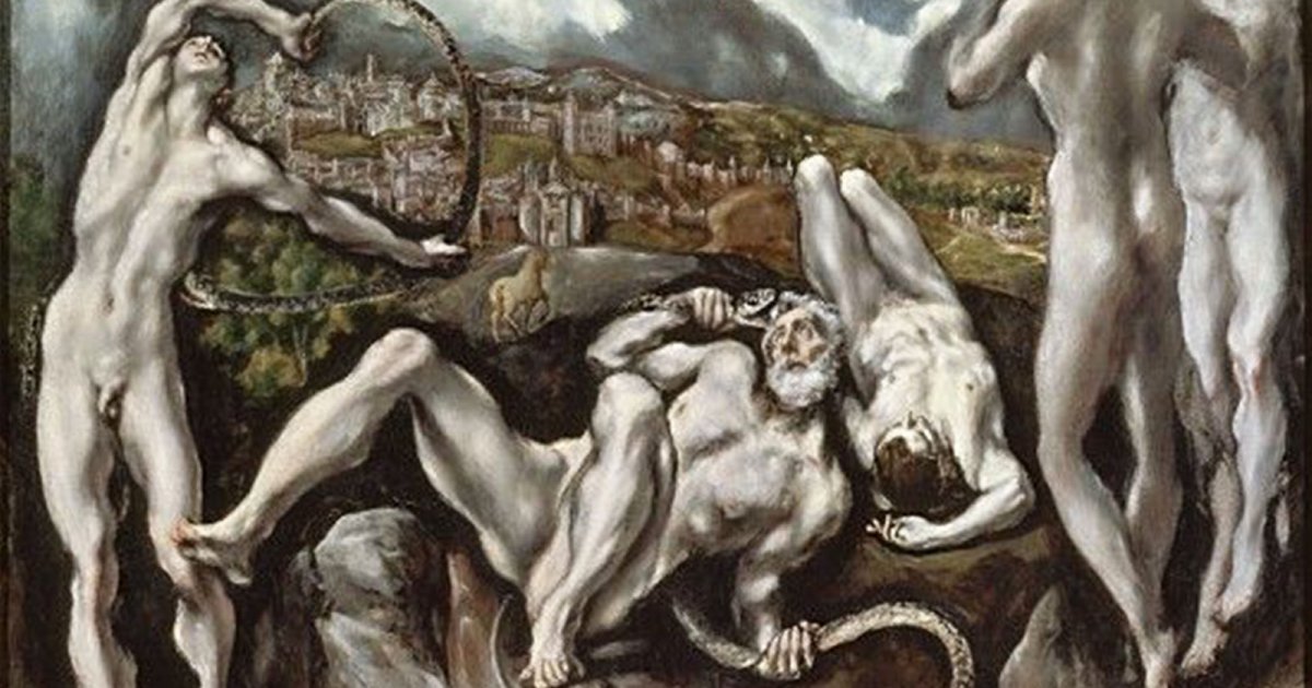 NATIONAL GALLERY, Laocoön By El Greco